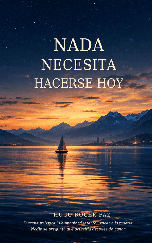 Portada de Nada Necesita Hacerse Hoy